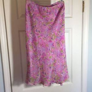 Chadwicks silk skirt.